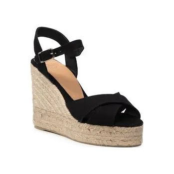 Dámské baleríny Castañer Espadrilky Blaudell/8ED/001 020998-100-35 Černá 39