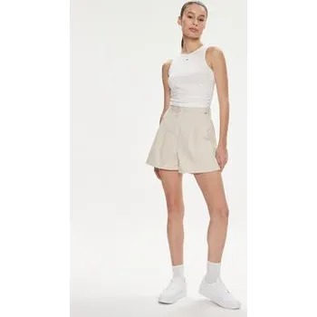 Tommy Jeans Top DW0DW17893 Bílá Slim Fit XL