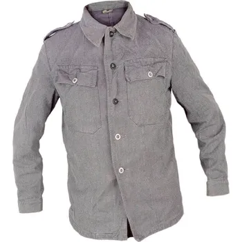 Armáda Švýcarská Blůza švýcarská DENIM pracovní ŠEDO/ZELENÁ použitá velikost: 48