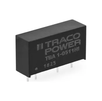 Měnič napětí DC-DC převodník 1W, výstup: 15V dc 66mA 3kV dc, Vin 21.6→ 26,4 V stejnosm