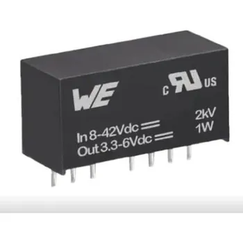 Měnič napětí DC-DC převodník 17791063215 nastavitel. Izolovaný, regulovaný, počet kolíků: 8, SIP