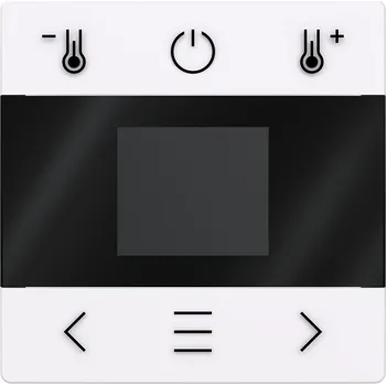 Stavebniny ABB ZONI Kryt pro termostat prostorový s Bluetooth, bílá 2CHT910400A4500