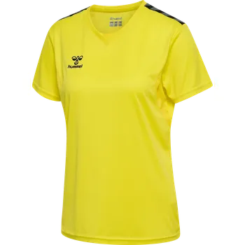 Dámské oblečení Triko Hummel HMLAUTHENTIC PL JERSEY S/S WOMAN 219966-5269 Velikost L