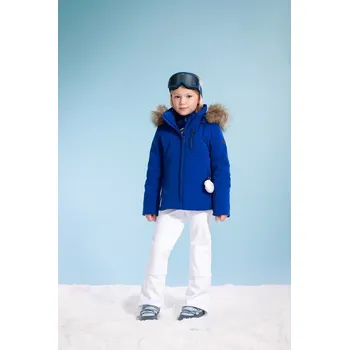 POIVRE BLANC W23-0802-JRGL/A STRETCH SKI JACKET INFINITY BLUE Velikost: 10 let / 140 cm