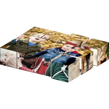 Rám na obraz Fotokostky s 6ti vlastními fotografiemi, 12 ks. KOST-12 Nižší cena pro více kusů!