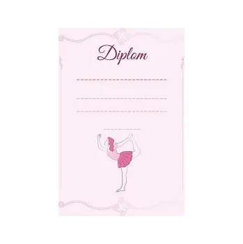 Sportovní diplom - Tanec - A5 DIP-030-A5 Nižší cena pro více kusů!