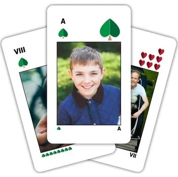 Rám na obraz Prší - moderní hrací karty s vlastními fotografiemi PRSI-03 Nižší cena pro více kusů!