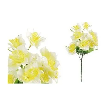 umělá květina Narcis 33 cm, sv. žlutá