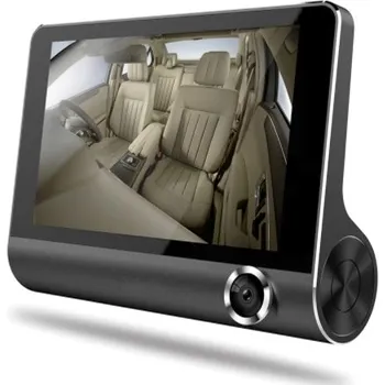 Kamera do auta CAR CAM T655 kamera se záznamem do auta, velký 4" LCD - trojité záznamové zařízení