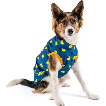 Obleček pro psa Mantys Softshellka Kachničky - Střední pes, S