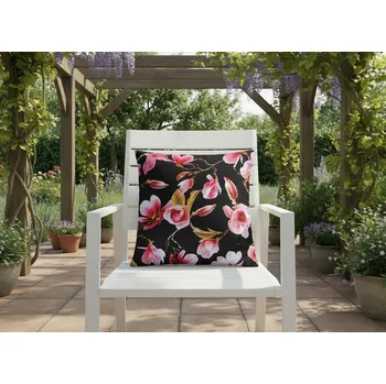 Polštář Vzorovaný venkovní polštář s výplní MARKO vzor 65 - 50x50 cm Mybesthome Polštář je již včetně vyjímatelné výplně.