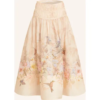 Dámská sukně Zimmermann Dámská Sukně Illuminate Drawn Se Lnem A Hedvábím,...