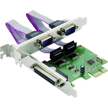 Conceptronic SPC01G 1 plus 2 porty sériová/paralelní zásuvná karta PCI-Express, paralelní (IEEE 1284), sériové (9pólové) PCIe