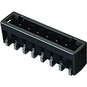 Elektrický konektor HARTING Konektor PCB, řada: Har-Flexicon, počet kontaktů: 4, počet řad: 1, rozteč: 2.54 mm, orientace těla: Rovný,