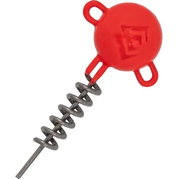 Rybářský háček 2ks - Jigová Hlavička Mikado Jaws UV Oranžová 15gr