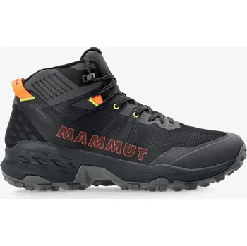 Pánská treková obuv Turistické boty Mammut Sertig II Mid GTX - dark titanium/vibrant orange