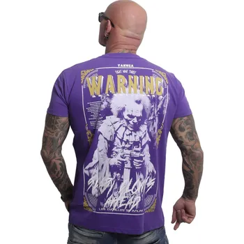 Pánské tričko Pánské triko Yakuza Scary Clowns 27019 prism violet velikost: 4XL