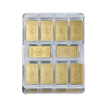 Heimerle + Meule 250 x 1g investiční zlatý slitek | Unity Box