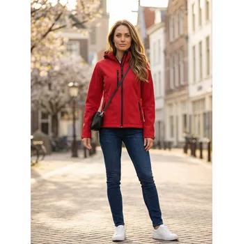 Dámská softshellová bunda Dámská softshellová bunda ALTISPORT NoPrint NP/ALW125 ČERVENÁ L