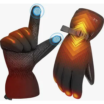 Sport TXR Vyhřívané rukavice na motorku Nordic M (Kompozitní topná fólie z uhlíkových vláken, nastavitelná teplota 40–65 °C, unisex provedení)