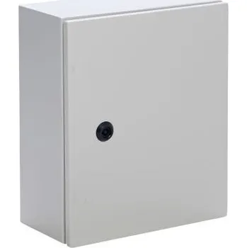 Elektroinstalační krabice Contactum Nástěnná krabice IP66 Pozinkovaná ocel Šedá Ne 250 mm Průhledné dveře 250 mm 150 mm