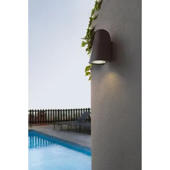 Venkovní osvětlení TINIA nástěnná lampa, tmavě šedá - FARO