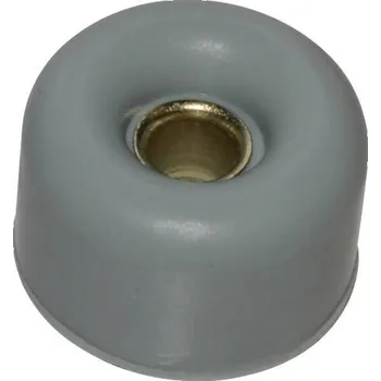 TRU COMPONENTS ZB8C podstavná nožka přístrojová šroubovací, kulatá světle šedá (Ø x v) 30 mm x 17.5 mm 1 ks