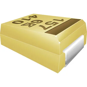 Kondenzátor Kemet T491D107K010AT Tantalový kondenzátor SMD 100 µF 10 V 10 procent 1 ks