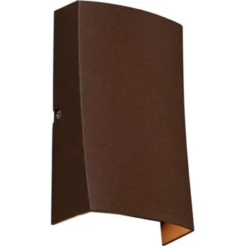 Venkovní osvětlení NAIROBI nástěnná lampa, rezavá - FARO