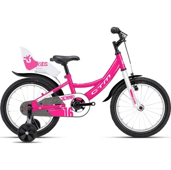 Jízdní kolo CTM JENNY růžová (105-120 cm) (Dětské kolo CTM JENNY růžová 8")
