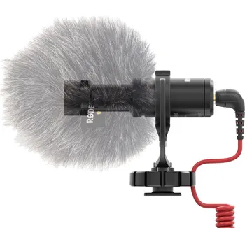 Mikrofon Rode VIDEO MICRO kamerový mikrofon Druh přenosu:kabelový vč. kabelu, vč. ochrany proti větru, montáž patky blesku Mikrofon TRS (konektor jack 3,5 mm ) kabelový