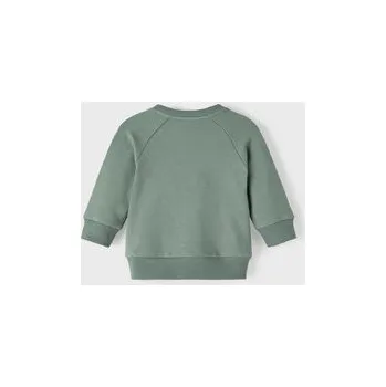 Pánská mikina NAME IT Mikina 13212765 Zelená Regular Fit 68