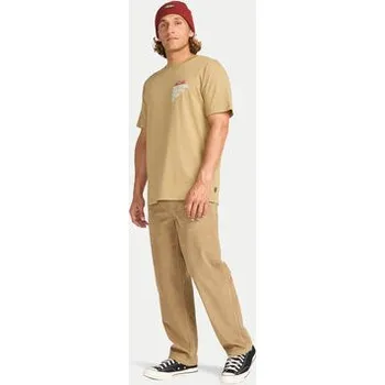 Pánské tričko Billabong T-Shirt Twin Fin EBYZT00362 Béžová Regular Fit XL