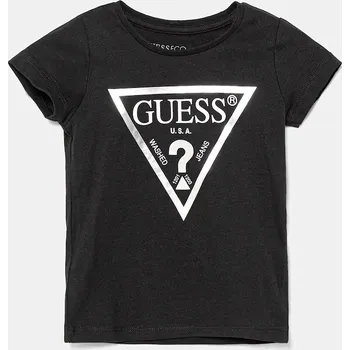 Chlapecké tričko Dětské bavlněné tričko Guess K73I56.K8HM0 černá 99X, vel. 92