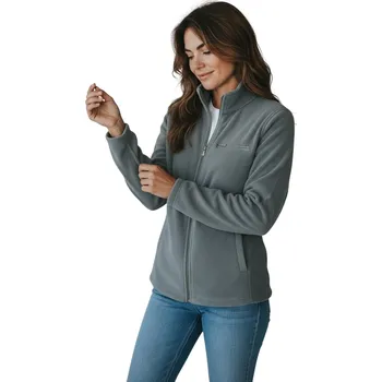 Dámská mikina NY Dámská nadměrná fleecová mikina GORA Barva: Šedá, Velikost: 5XL