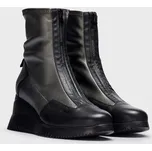 WONDERS dámské kotníkové boty stříbrné