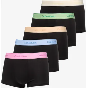 Pánská móda Boxerky Calvin Klein Low Rise Trunk 5-Pack Purple M