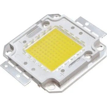 Polovodič LED 50W Bridgelux bílá 6000K, 5500lm/1500mA,30-32V,120°