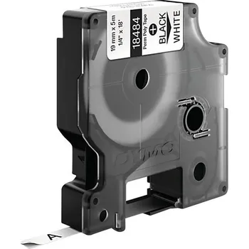 Kotouček do pokladny a tiskárny štítků páska do štítkovače DYMO IND RHINO 18765 polyester Barva pásky: bílá Barva písma:černá 19 mm 5.5 m