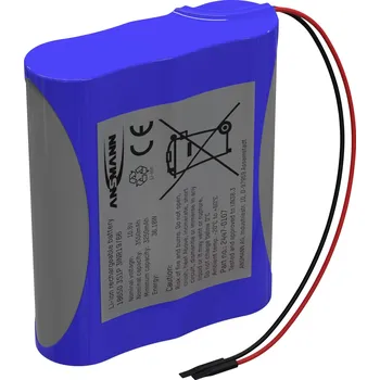 Ansmann 3S1P Akupack 3 x 18650 s kabelem Li-Ion 10.8 V 3350 mAh