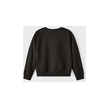 Dámská mikina NAME IT Mikina 13212577 Černá Regular Fit 116