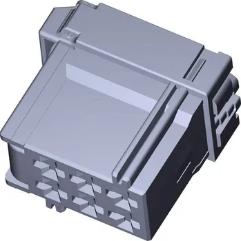 TE Connectivity MCP zásuvkový konektor na kabel 6, 8-968970-2, 1 ks