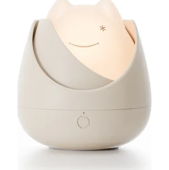 Hračka pro nejmenší Nosiboo Zigg Noční světlo Béžová