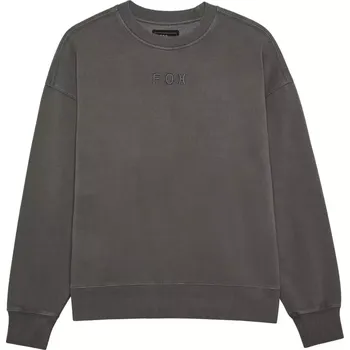 Pánská mikina Fox Wordmark Oversized Crew Pullover S pewter