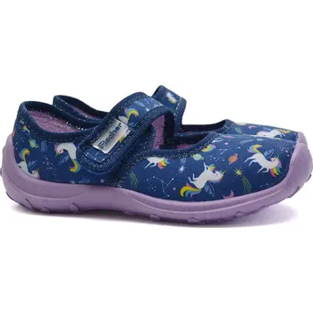 Chlapecké polobotky Dívčí bačkory FISCHER 562375 569 jednorožci Velikost: 27