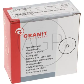 Řetězová sada pro motocykl Řetězové kolo pro Shindaiwa, rozteč řetězu 3/8", počet zubů 7, na typy 500, 575, 580, 680, 685, 695