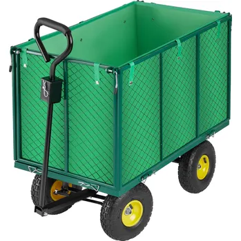 Paletový vozík TecTake GmbH 400705 zahradní přepravní vozík 544kg - zelená