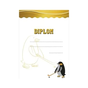 Sportovní diplom - Hokej - A5 DIP-024-A5 Nižší cena pro více kusů!