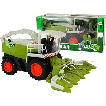 autíčko Mamido Velký kombajn s pohyblivými částmi MC 7166 zelený