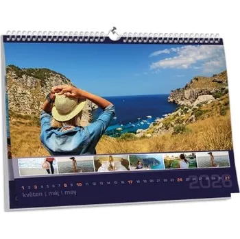 Fotokalendář Nástěnný kalendář s vlastní fotografií NKN-66-A5 nástěnný foto-kalendář 2026 NKN-66-A5 Nižší cena pro více kusů!